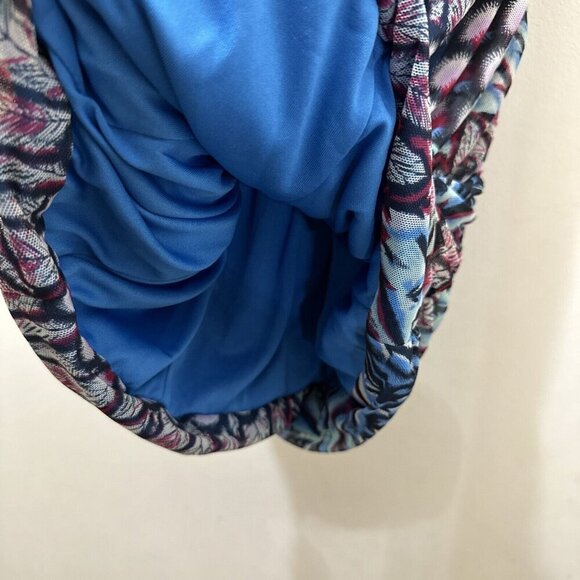 2/$30 Rampage Ruched Bodycon Strapless Mini Dress Size S Y2K Boho Hoco Western - Picture 8 of 15